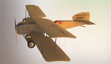 宝玑 14（或宝玑 XIV）飞机航天飞机gltf,glb模型下载，3d模型下载