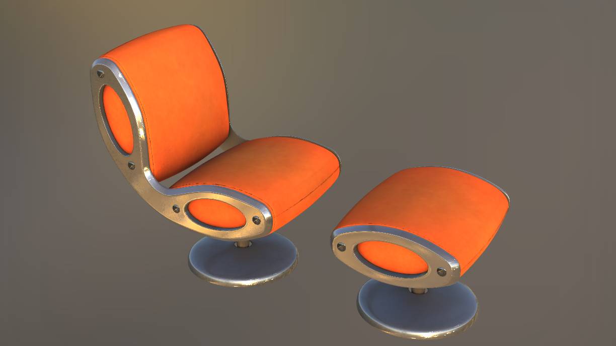 胶子椅gltf,glb模型下载，3d模型下载