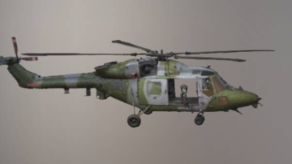 山猫直升机飞机航天飞机,直升机,军事gltf,glb模型下载，3d模型下载