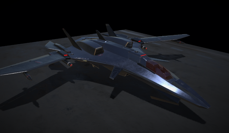 宙斯盾战机飞机航天飞机,战斗机gltf,glb模型下载，3d模型下载