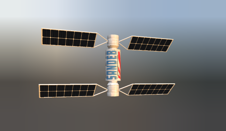 人造卫星飞机航天卫星,航天gltf,glb模型下载，3d模型下载