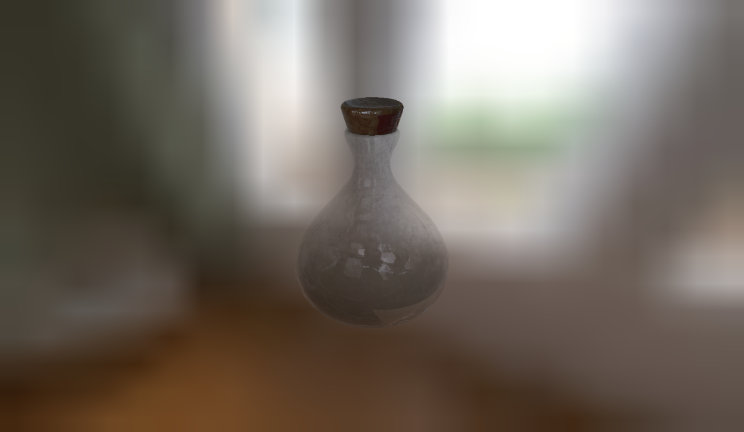 玻璃瓶生活用品杯子,瓶子gltf,glb模型下载，3d模型下载