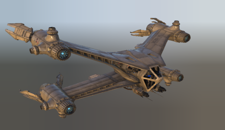 星怒 SA-23E飞机航天飞机,飞船,航空gltf,glb模型下载，3d模型下载
