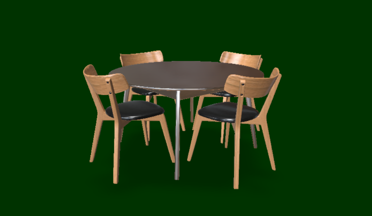 餐桌家具家具,桌子,餐厅gltf,glb模型下载，3d模型下载