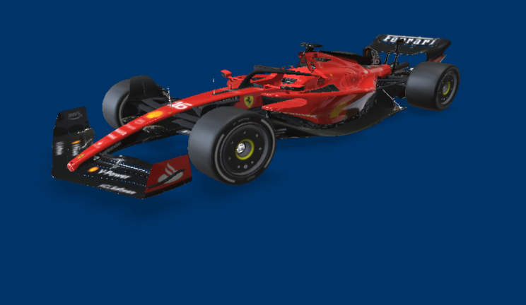 法拉利赛车车辆赛车,方程式,F1,比赛gltf,glb模型下载，3d模型下载