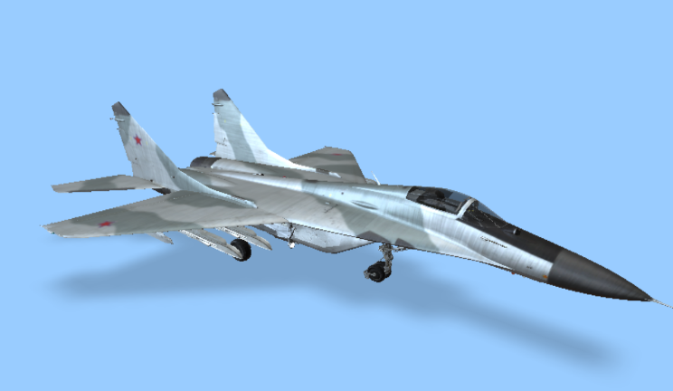 米格-29飞机航天飞机,战斗机gltf,glb模型下载，3d模型下载