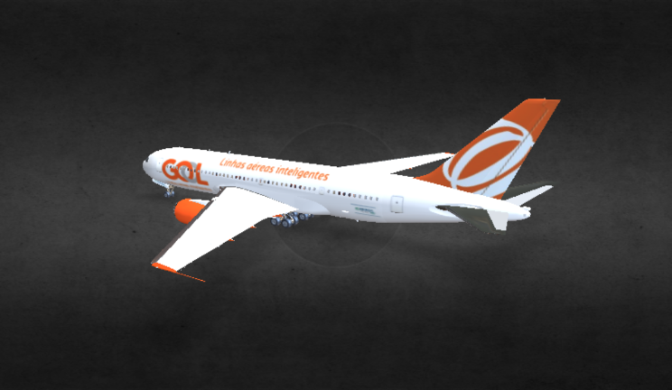 空客飞机航天飞机gltf,glb模型下载，3d模型下载