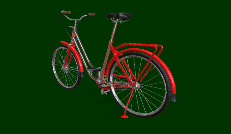 自行车车辆动画,自行车,汽车gltf,glb模型下载，3d模型下载